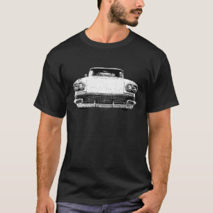 T-shirt Voiture de course Pontiac Bonneville 1958 5