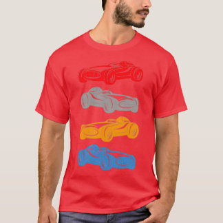 T-shirt Voiture de course rétro 1