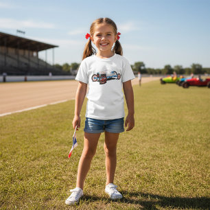 T-shirt Voiture de course vintage classique Auto