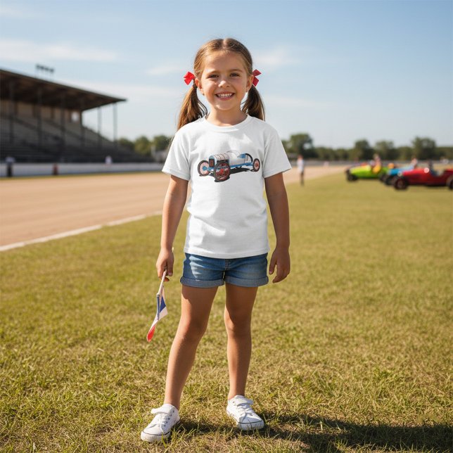 T-shirt Voiture de course vintage classique Auto (Créateur téléchargé)