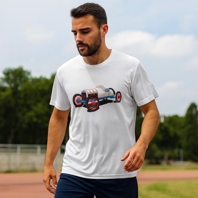 T-shirt Voiture de course vintage classique Auto (Créateur téléchargé)