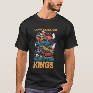 T-shirt Voiture de Derby Colère de Route d'Été Démo Derby 