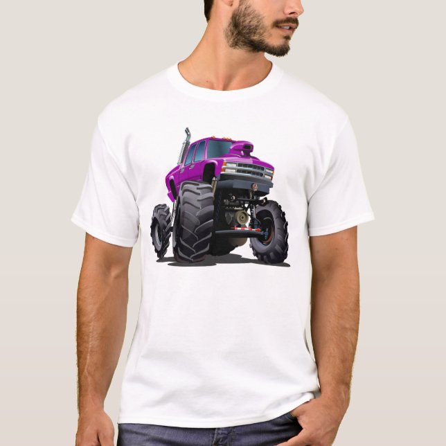 T-shirt Voiture de dessin (Devant)