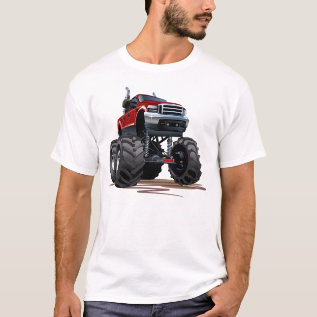 T-shirt Voiture de dessin (Devant)