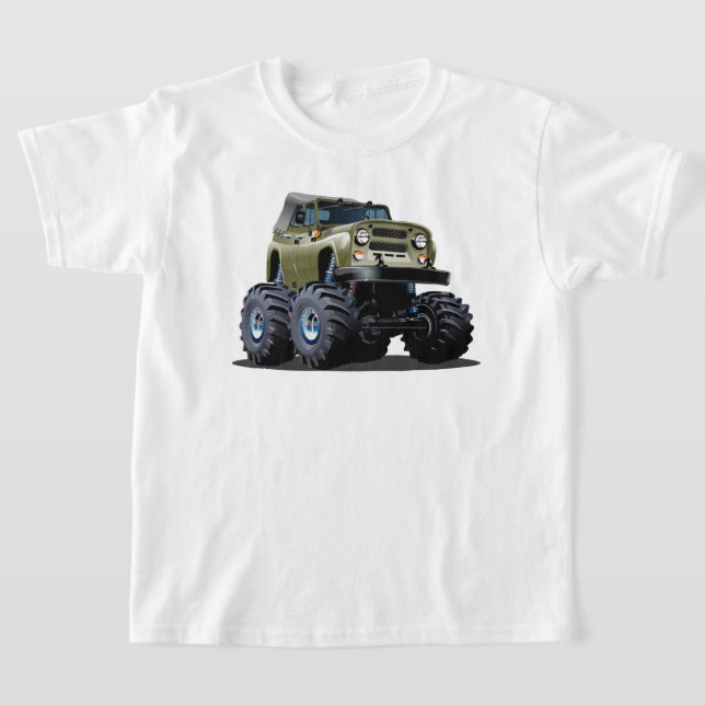 T-shirt Voiture de dessin (Poser)