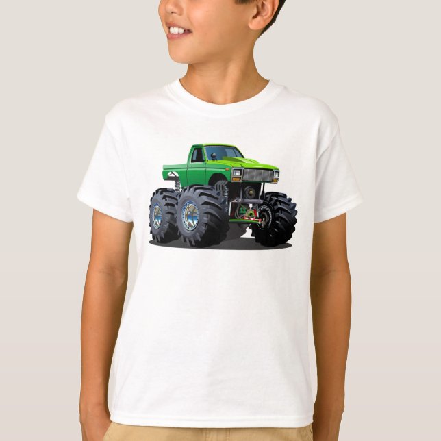 T-shirt Voiture de dessin (Devant)