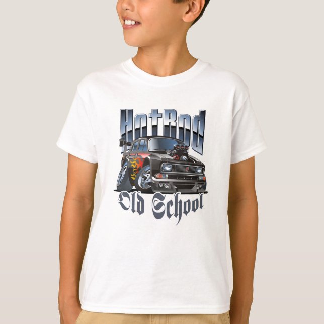 T-shirt Voiture de dessin (Devant)