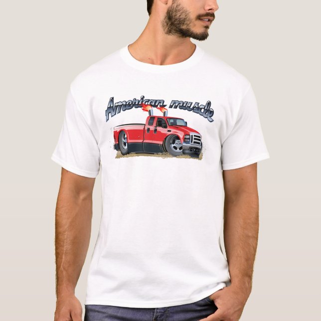 T-shirt Voiture de dessin (Devant)