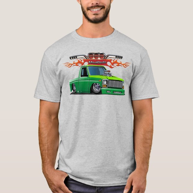 T-shirt voiture de dessin animé (Devant)