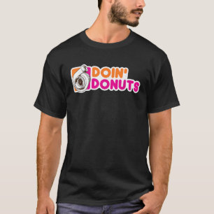 T-shirt Voiture de Drift de Course Mécanicien Automobile T