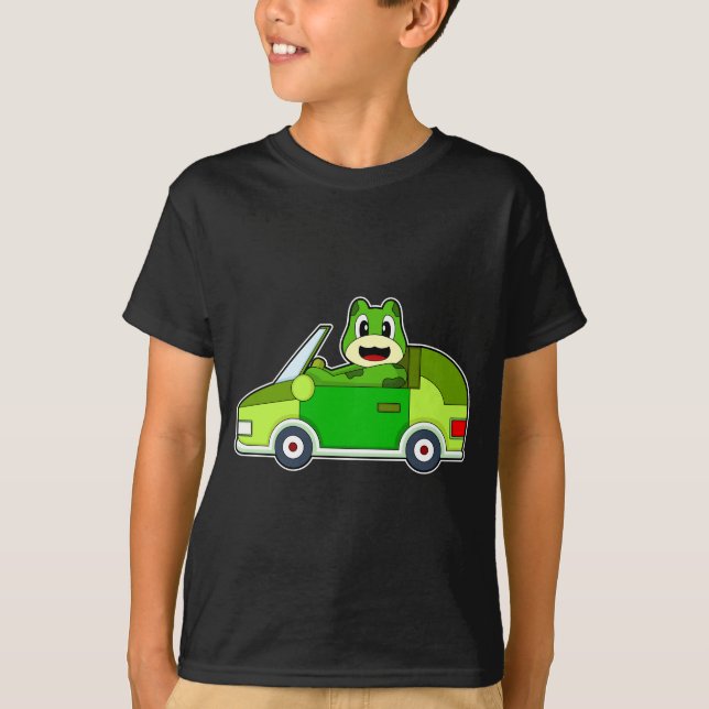 T-shirt Voiture de grenouille (Devant)