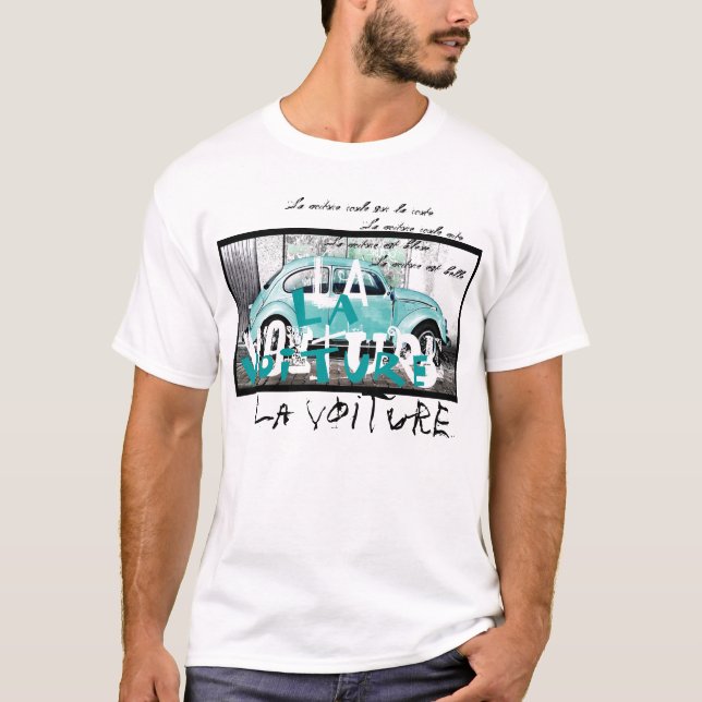 T-shirt Voiture de La (Devant)