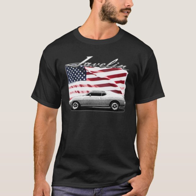 T-shirt Voiture de muscle du javelot AMX (Devant)