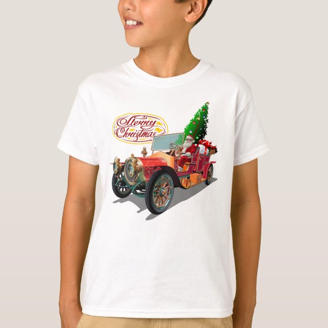 T-shirt Voiture de Noël (Devant)