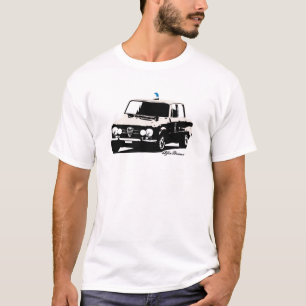 T-shirt Voiture de police italienne du travail