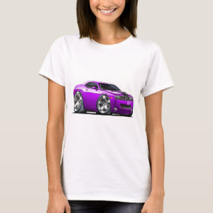 T-shirt Voiture de pourpre de challengeur