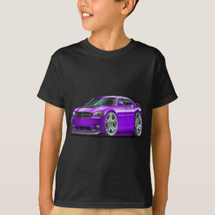 T-shirt Voiture de pourpre de Daytona de chargeur de Dodge