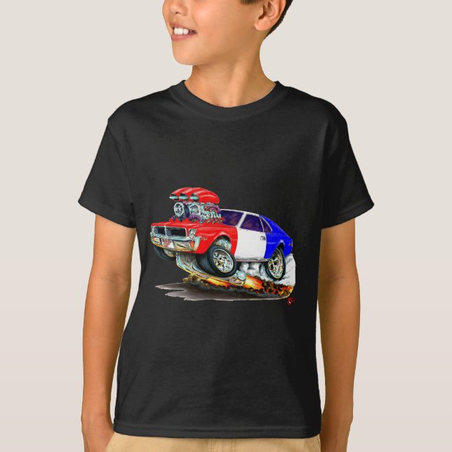 T-shirt Voiture de RedWhiteBlue de javelot d'AMC (Devant)
