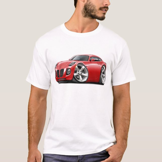 T-shirt Voiture de rouge de solstice (Devant)