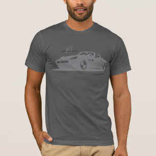 T-shirt Voiture de sport à roues de "rondeau"