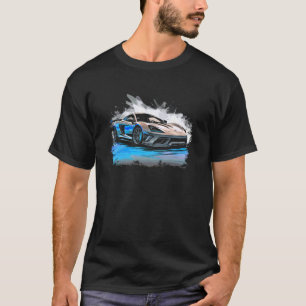 T-shirt Voiture de sport de luxe Hypercar supercar concept