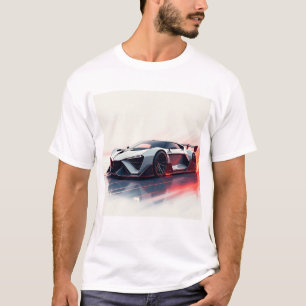 T-shirt Voiture de sport futuriste - Design élégant généré
