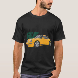 T-shirt voiture de sport haute performance Ruf CTR automob