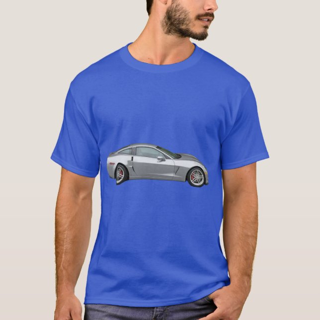 T-shirt voiture de sport ZO6 (Devant)