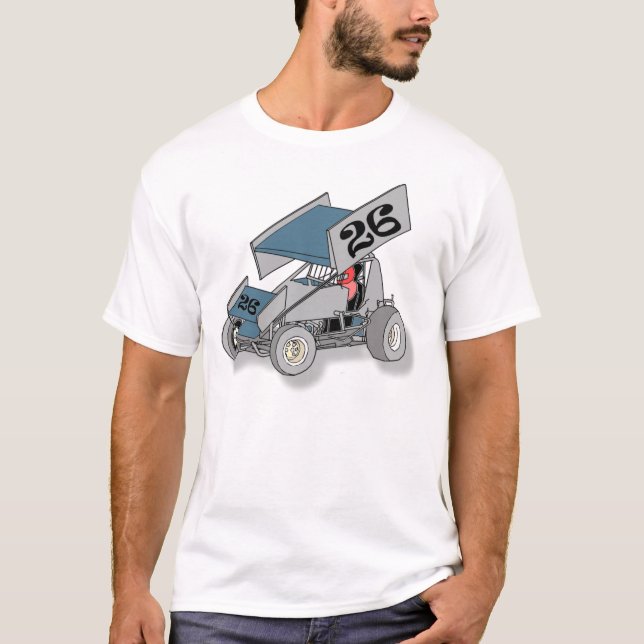 T-shirt Voiture de sprint (Devant)
