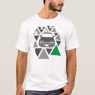 T-shirt Voiture de triangle - AE86-