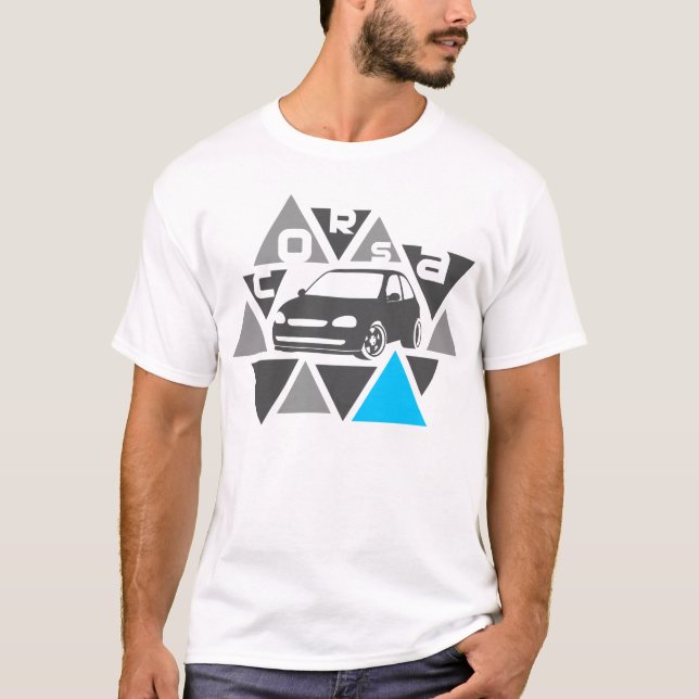 T-shirt Voiture de triangle - Corsa- (Devant)