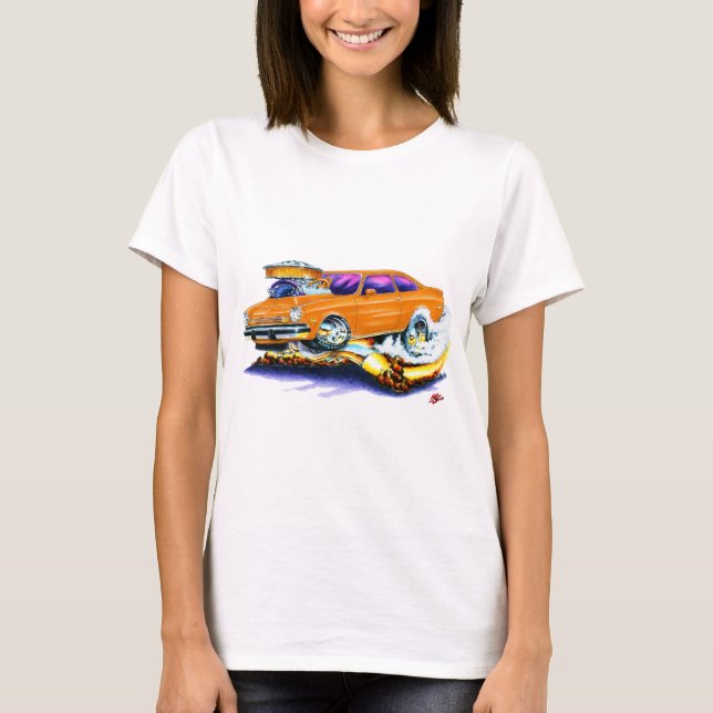 T-shirt Voiture d'orange de Chevy Vega (Devant)