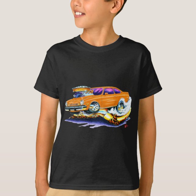 T-shirt Voiture d'orange de Chevy Vega (Devant)