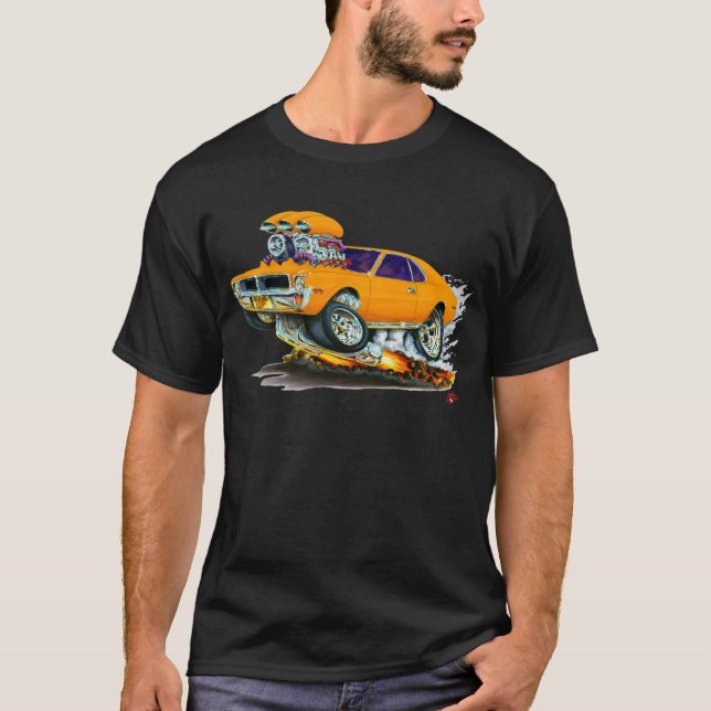 T-shirt Voiture d'orange de javelot d'AMC (Devant)