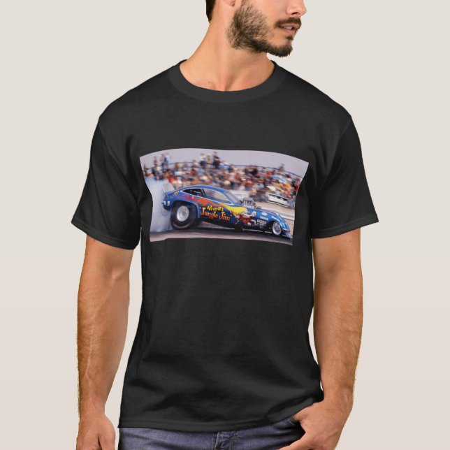 T-shirt Voiture drôle vintage des années 60 (Devant)