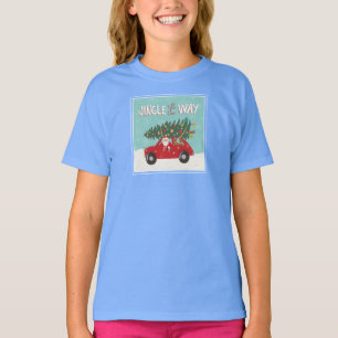 T-shirt Voiture du tintement complètement   Père Noël