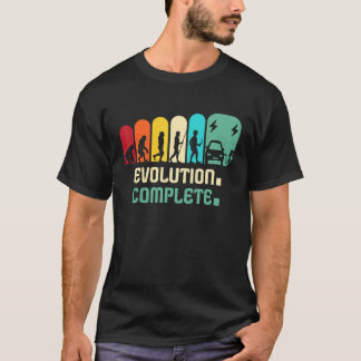 T-shirt Voiture électrique Eauto Conducteur de voiture éle
