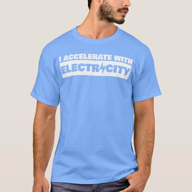 T-shirt Voiture électrique ECar Batterie fille (Devant)