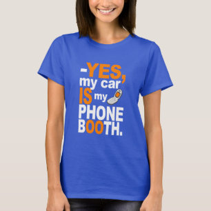 T-shirt Voiture en tant que Phone Booth chemise - choisir