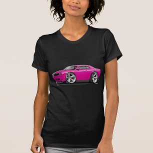 T-shirt Voiture Fuschia-Noire du challengeur SRT8