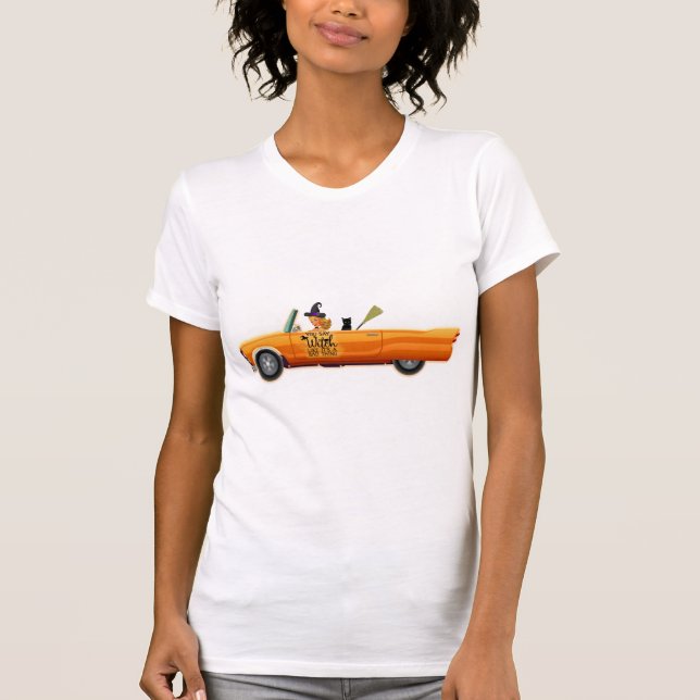 T-shirt voiture halloween (Devant)