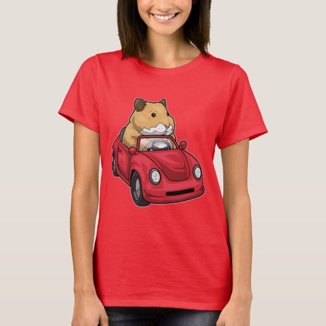 T-shirt Voiture Hamster (Devant)