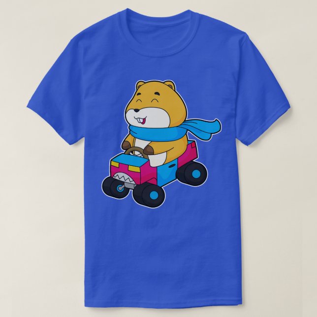T-shirt Voiture Hamster (Design devant)