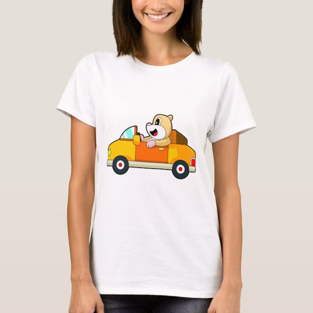 T-shirt Voiture hamster (Devant)
