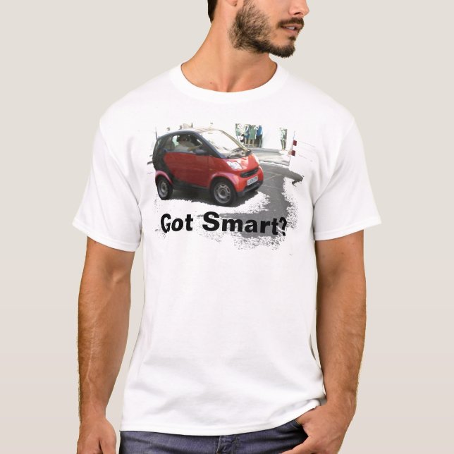 T-shirt voiture intelligente obtenue (Devant)