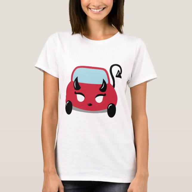 T-shirt voiture Kawaii Devil (Devant)