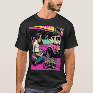 T-shirt Voiture miniature Pop Télécommande Voitures