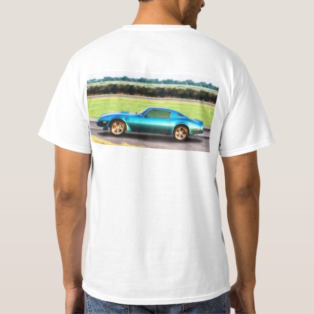 T-shirt Voiture musculaire (Dos)