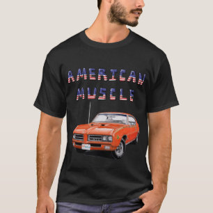 T-shirt Voiture musculaire américaine classique