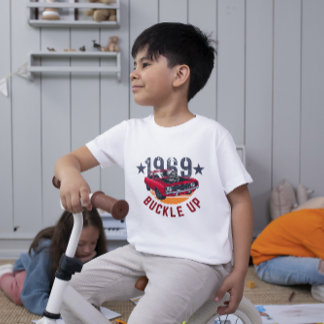 T-shirt Voiture musculaire classique Enfants